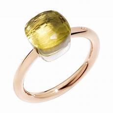 pomellato nudo collection pomellato nudo collection lemon quartz and pink gold ring pomellato nudo collection pomellato nudo collection lemon quartz and pink gold ring