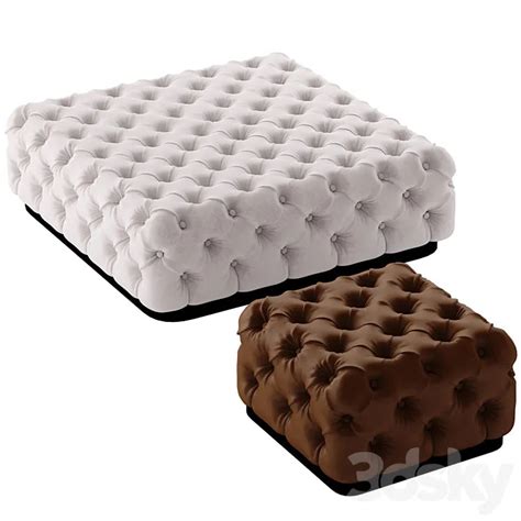 ROLLKING-Square pouf 3DS Max Model – 3DSky Model Free