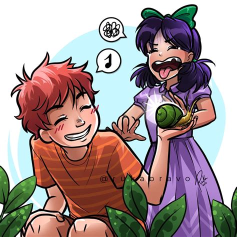 [Fanart] Vincent & Jas ^~^ : r/StardewValley