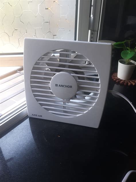 ANCHOR by Panasonic Axis Air Plastic Ventilation Fan (White), 1 Number ...