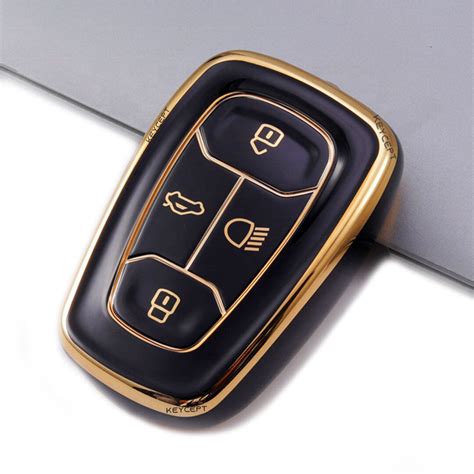 Car Key Cover for Tata 4 Button Smart Key for Nexon | Harrier | Safari ...