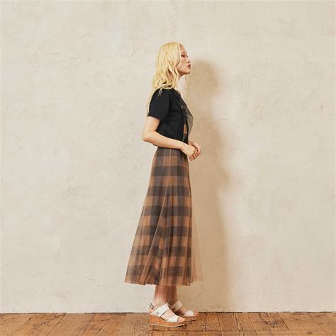 T-SHIRT with CHECK PRINT｜VIVIENNE TAM（ヴィヴィアンタム）公式オンラインストア