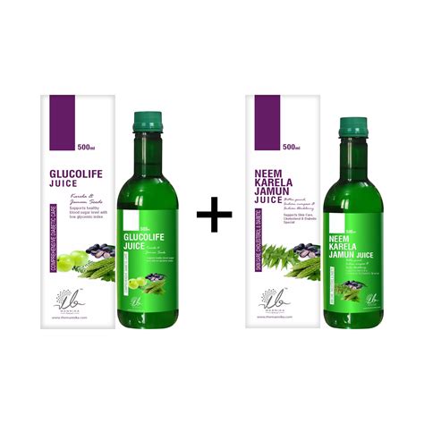 Glucolife Juice + Neem Karela Jamun Juice – Mannika Store