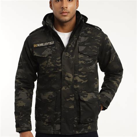 Black Multicam M65 Ripstop WR Field Jacket | MountMiller®