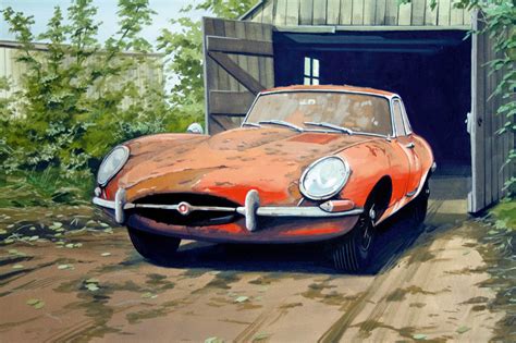 The art of the speed: meeting one of Britain's best car artists | Autocar