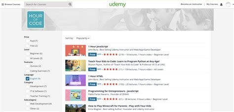 Image result for Udemy Coding Language