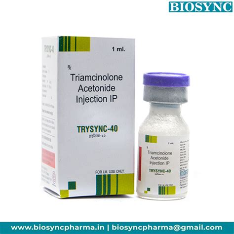 TRYSYNC-40 INJECTION Biosync Pharmaceuticals Pvt. Ltd.