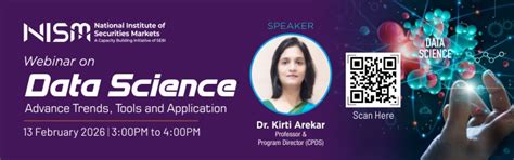 Webinar on Certificate Programme in Data Science - National Institute ...