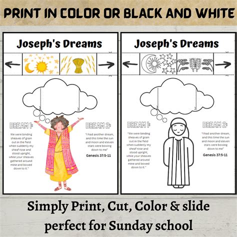Joseph The Dreamer Coloring Pages For Kids [2025]