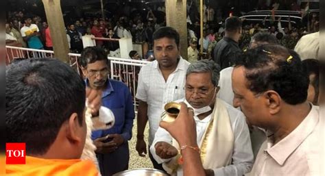 After former Karnataka CM Siddaramaiah visit, Kodagu temple purified ...