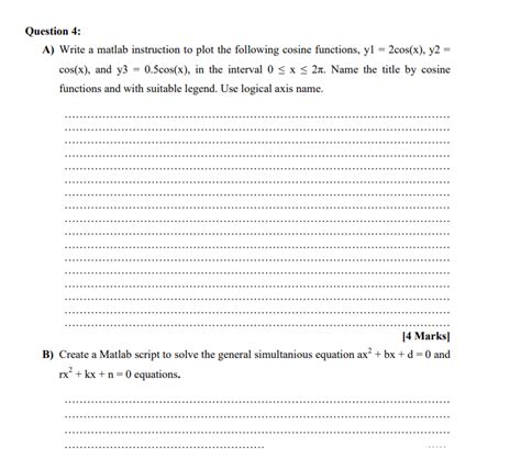 Image result for How to Plot Cos X in MATLAB