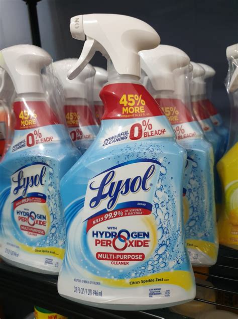 Lysol Hydrogen Peroxide Multi-Purpose Cleaner น้ำยาทำความสะอาด ครัว ...