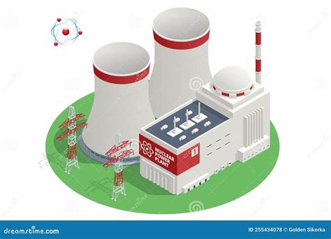Isometric Nuclear Power Plants are a Type of Power Plant that Use the Process of Nuclear Fission ...
