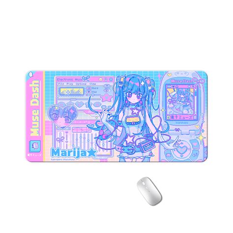 【Pre-Sale】Muse Dash | Electronic Muse | mouse pads – hasuhasugoods