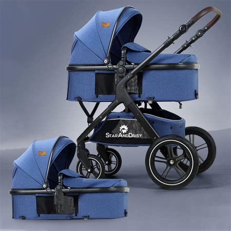 Buy Baby Stroller Pram for Kids with Bassinet - StarAndDaisy