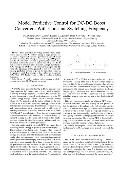 Image result for DC Link Voltage Control through Model Predictive Control