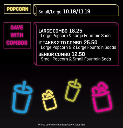 Landmark Lagoon Cinema Full Menu — Landmark Theatres