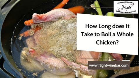 How Long Does Take Chicken To Boil