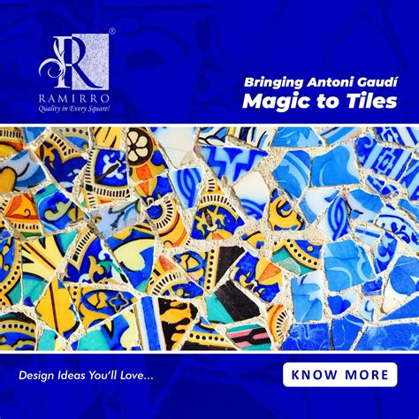 Bringing Antoni Gaudí Magic to Tiles: Design Ideas You’ll Love - Ramirro