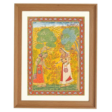 Vasanti Ragini, From the Ragamala Series circa 1710 Art Print – Ikka ...