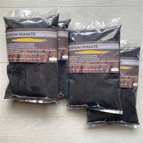 Jual Sodium Humate/ Asam Humate/ Humic Acid 500 gram Kemasan Repack ...