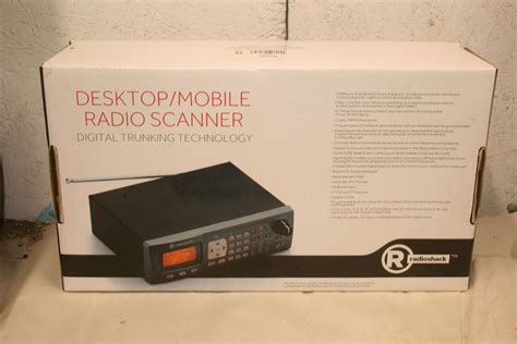 Radioshack Pro-652 Digital Trunking Desktop Mobile Scanner Pc Interface ...
