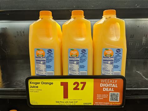 Kroger Orange Juice Just $1.27 at Kroger - iHeartKroger