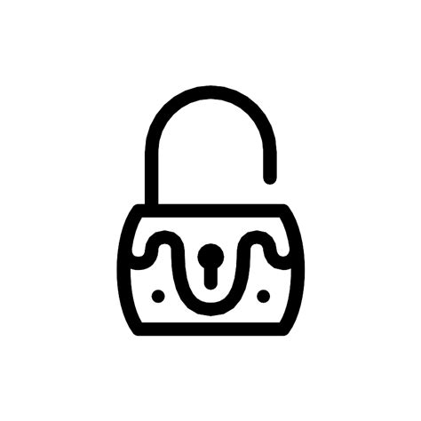 Padlock Types Line Icons Collection - SVG Repo