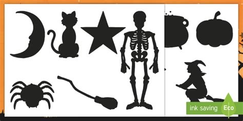 Printable Halloween Silhouettes | Twinkl Display Cut-Outs