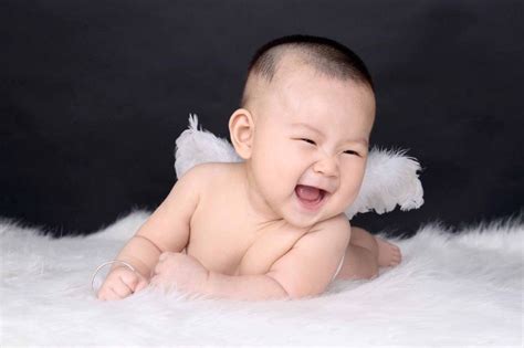 可爱婴儿大头照图片免费下载_红动中国