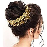 Buy Hair Flare1750 Artificial Flowers Hair Accessories for Women (Baby ...