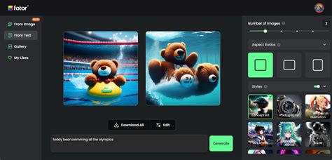 Create AI 的图像结果