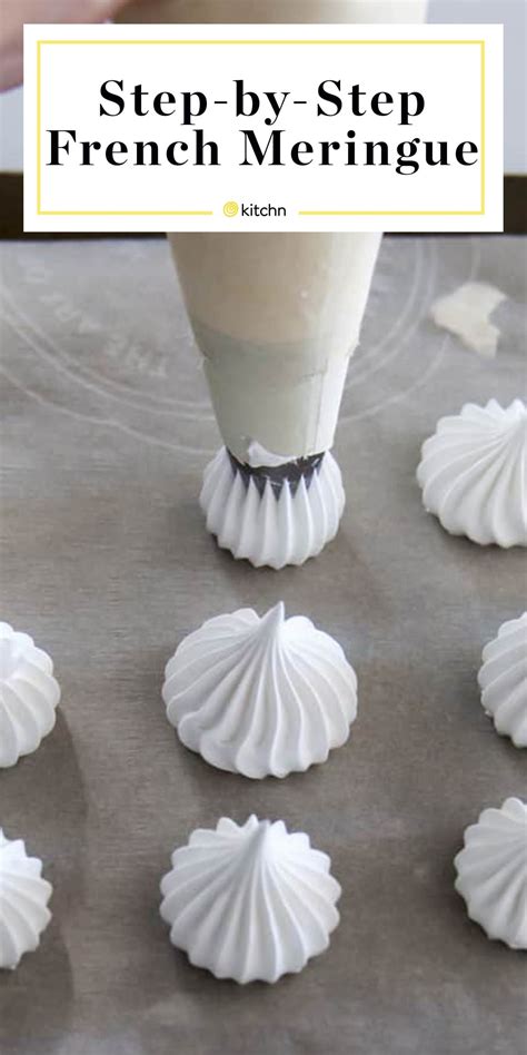 How To Make French Meringue | Recipe | Baked meringue, Meringue cookie ...