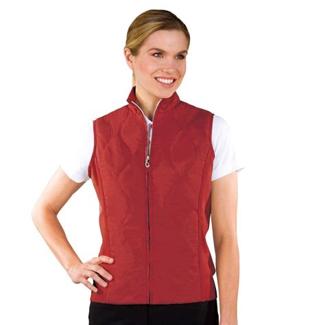 Monterey Club Womens Quilt Golf Vest