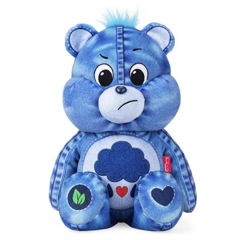 Care Bears™ - Medium Plush Denim Edition - Grumpy Bear | BasicFun!