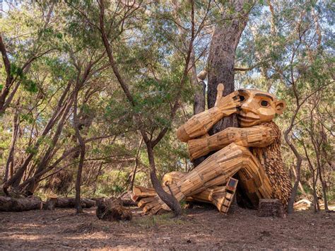 Thomas Dambo's recycled trolls debut in Dix Park, Raleigh | Charlotte ...