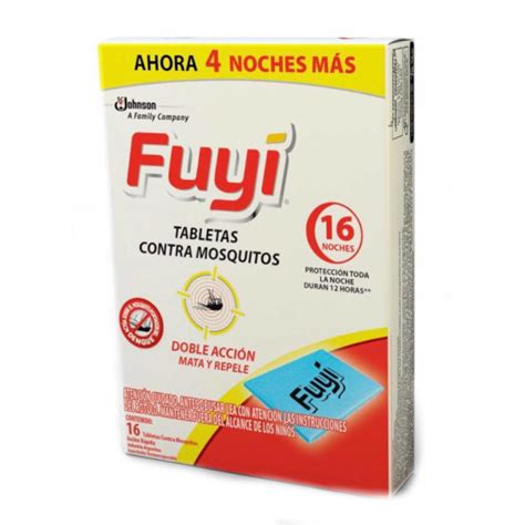Pack insecticida FUYI 360 cc + tabletas FUYI x 12 - disco