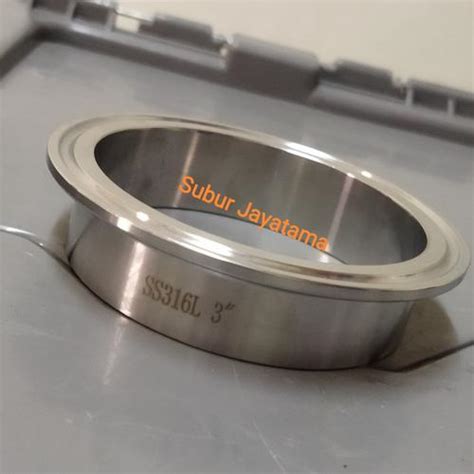 Jual Ferrule Flange Sanitary Stainless 3 " inchi 76.2 mm Ferrule Only ...