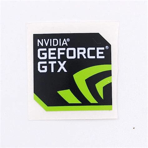 Amazon.in: Buy Wamba GeForce GTX Case Badge Sticker 17.5 x 17.5mm ...