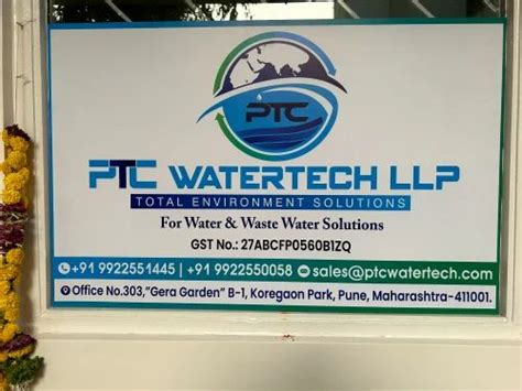 Ptc Watertech LLP - Service Provider from Pune, India | Introduction ...