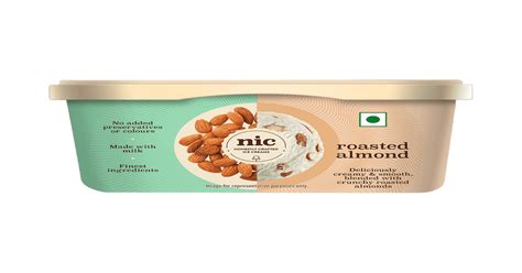 Buy NIC Ice Cream Roasted Almond Tub Online (500 ml) At Best Price