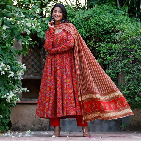 Asavari Cotton Printed Set – Kameez.co