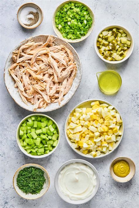 Chicken and Egg Salad (High Protein) - Eat the Gains