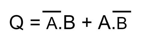 Image result for Xor Boolean Expression