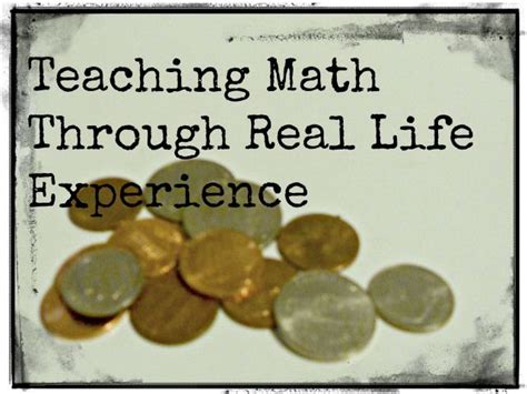Image result for Real Life Math Lessons