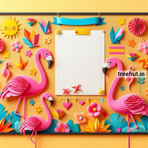 Flamingo Bulletin Board and Classroom Activity Ideas for Elementary School