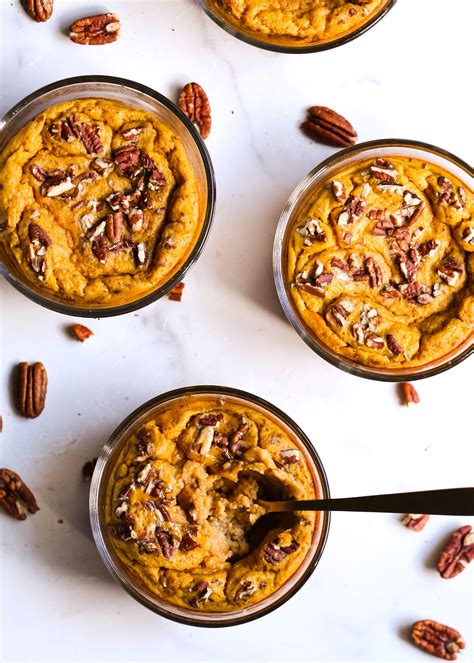 Baked Pumpkin Cottage Cheese Breakfast Meal Prep Bowls (High Protein ...