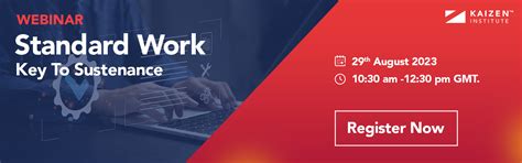 KI SAIN & AFAE: Landing Page - Training Webinar - Standard Work - Key ...