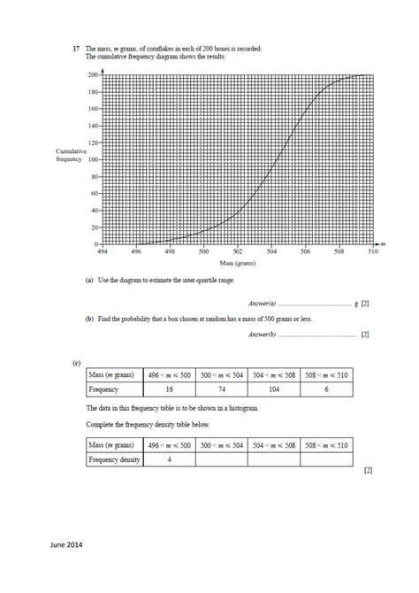 Image result for 6 Statistics & Probability IGCSE Edexcel Math a Tutorial