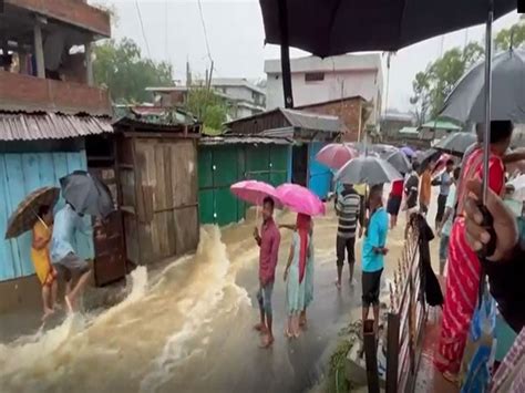 Heavy rainfall leads to flood-like situation in Assam's Dima Hasao district